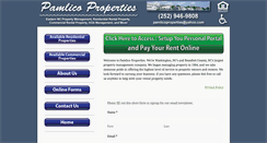 Desktop Screenshot of pamlicoproperties.com